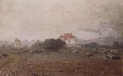 Claude Monet Effet de Brouillard oil painting reproduction